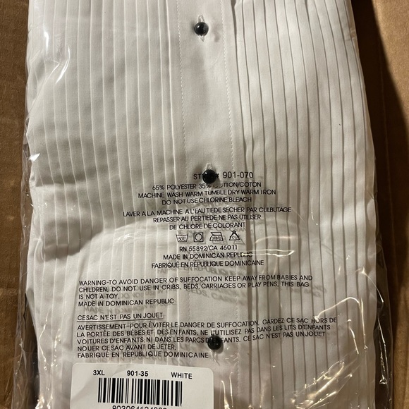 Neil Allyn 901 Tuxedo shirt - Picture 3 of 7